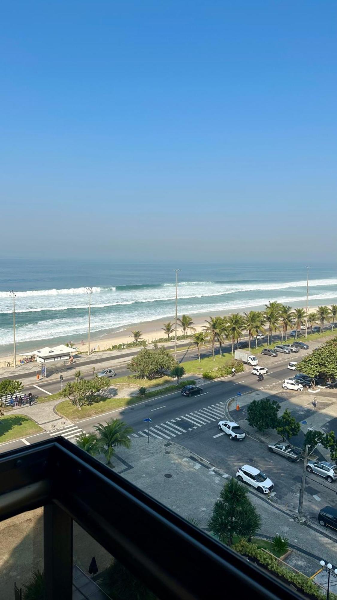 Appartement Lindo Apto No Lugar Da Barra Da Tijuca! Com Uma Vista De Tirar O Folego, Frente O Mar! Totalmente Equipado E Decorado Ao Lado Dos Melhores E Quiosques Da Barra! Portaria 24h, Piscina, Sauna, Jacuzzi, Academia, Garagem, Wi-fi, Lavan