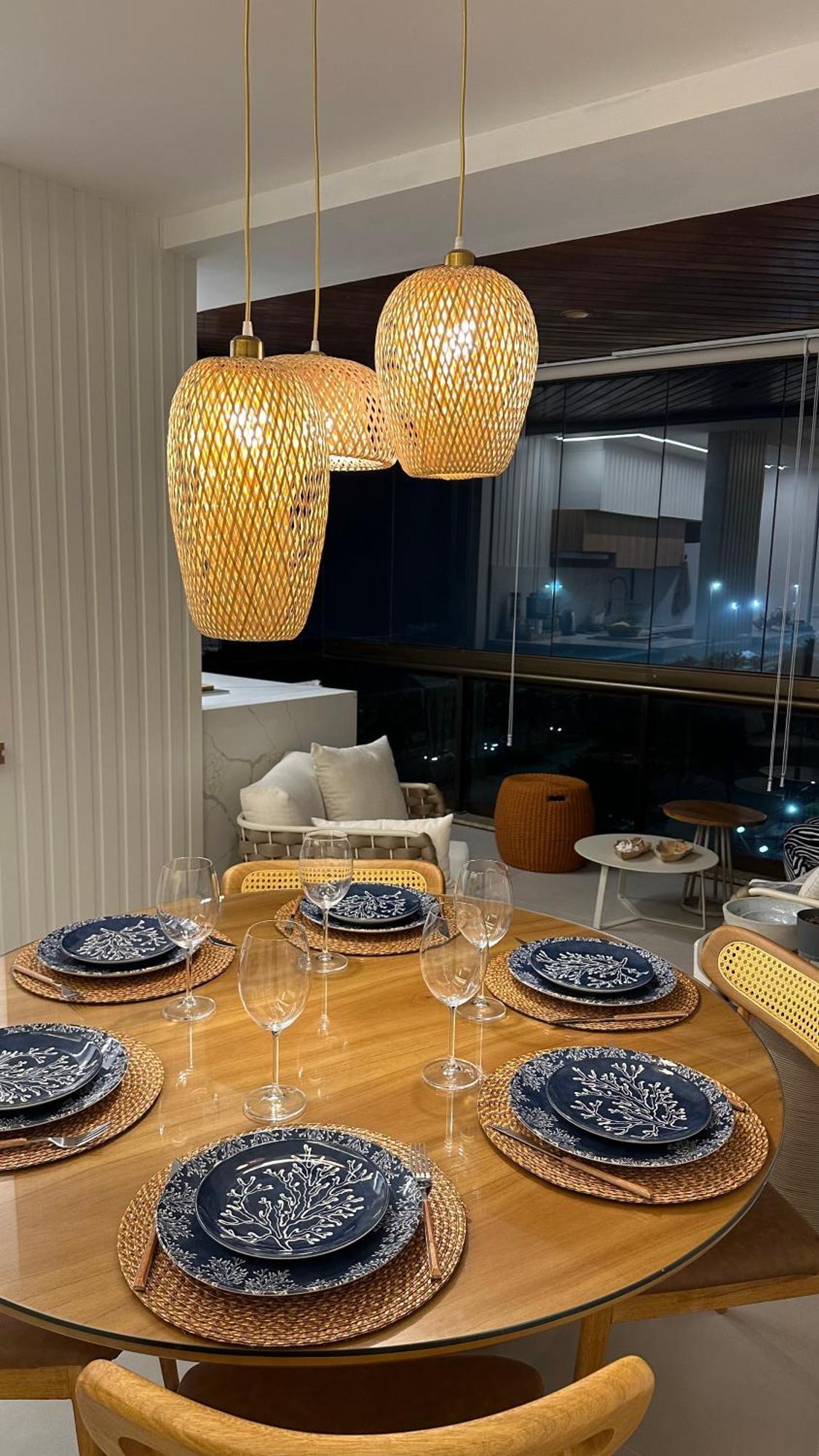 Lindo Apto No Lugar Da Barra Da Tijuca! Com Uma Vista De Tirar O Folego, Frente O Mar! Totalmente Equipado E Decorado Ao Lado Dos Melhores E Quiosques Da Barra! Portaria 24h, Piscina, Sauna, Jacuzzi, Academia, Garagem, Wi-fi, Lavan Appartement Rio de Janeiro